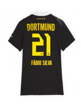 Ženski Nogometna dresi replika Borussia Dortmund Fabio Silva #21 Gostujoči 2026-27 Kratek rokav